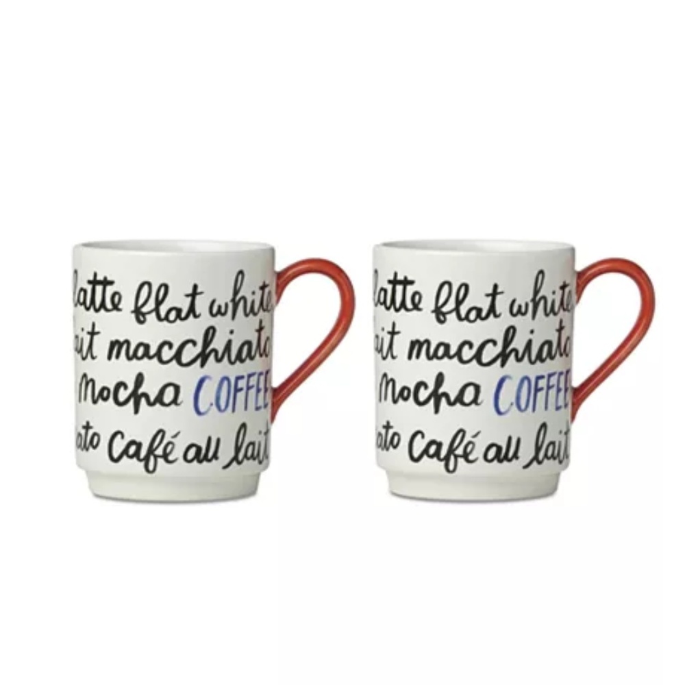 kate spade new york 2-Pc. Piping Hot Coffee Mug
